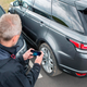 Illustration for article titled A Smartphone App Turns a Land Rover Into a Giant RC Car
